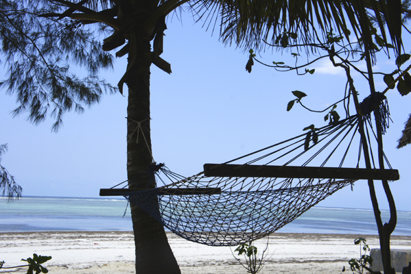 Relaxing beach